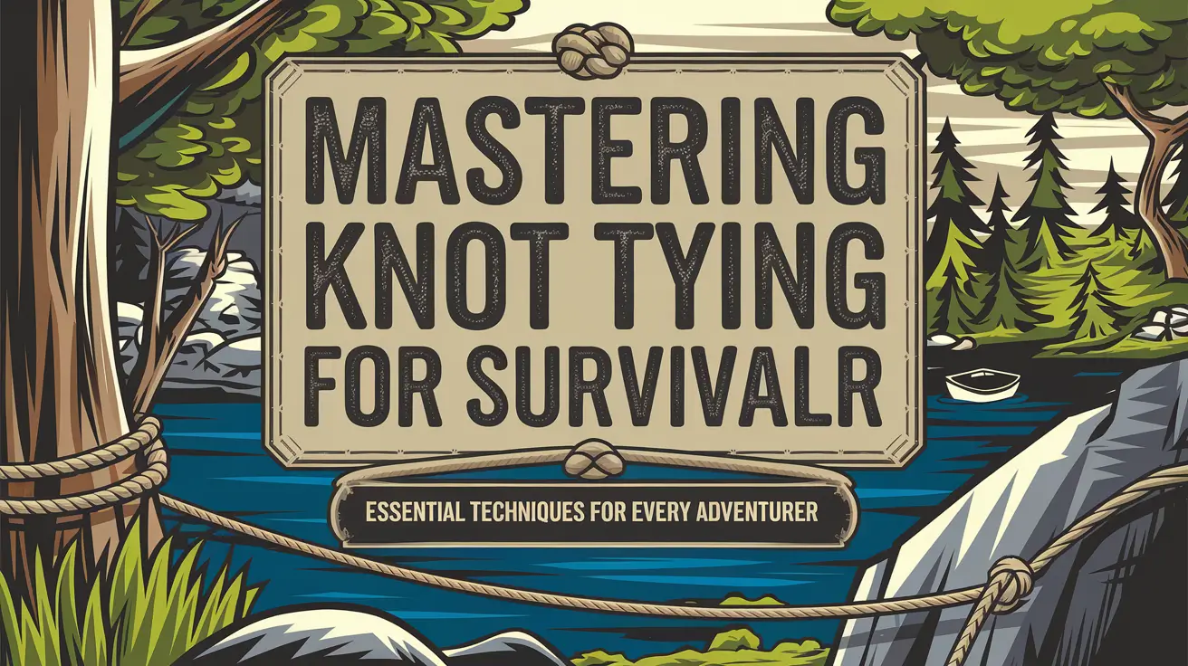Mastering Knot Tying For Survival