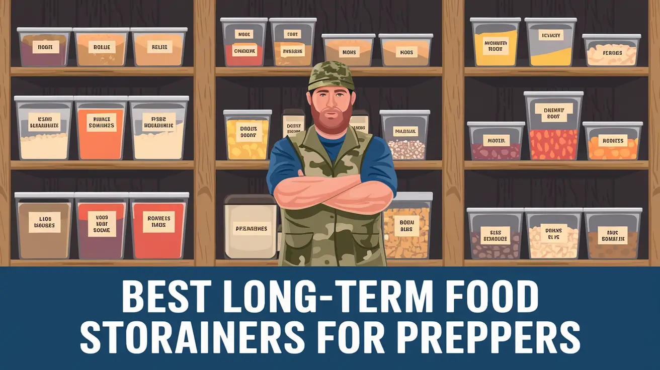 Best Long Term Food Storage Containers For Preppers