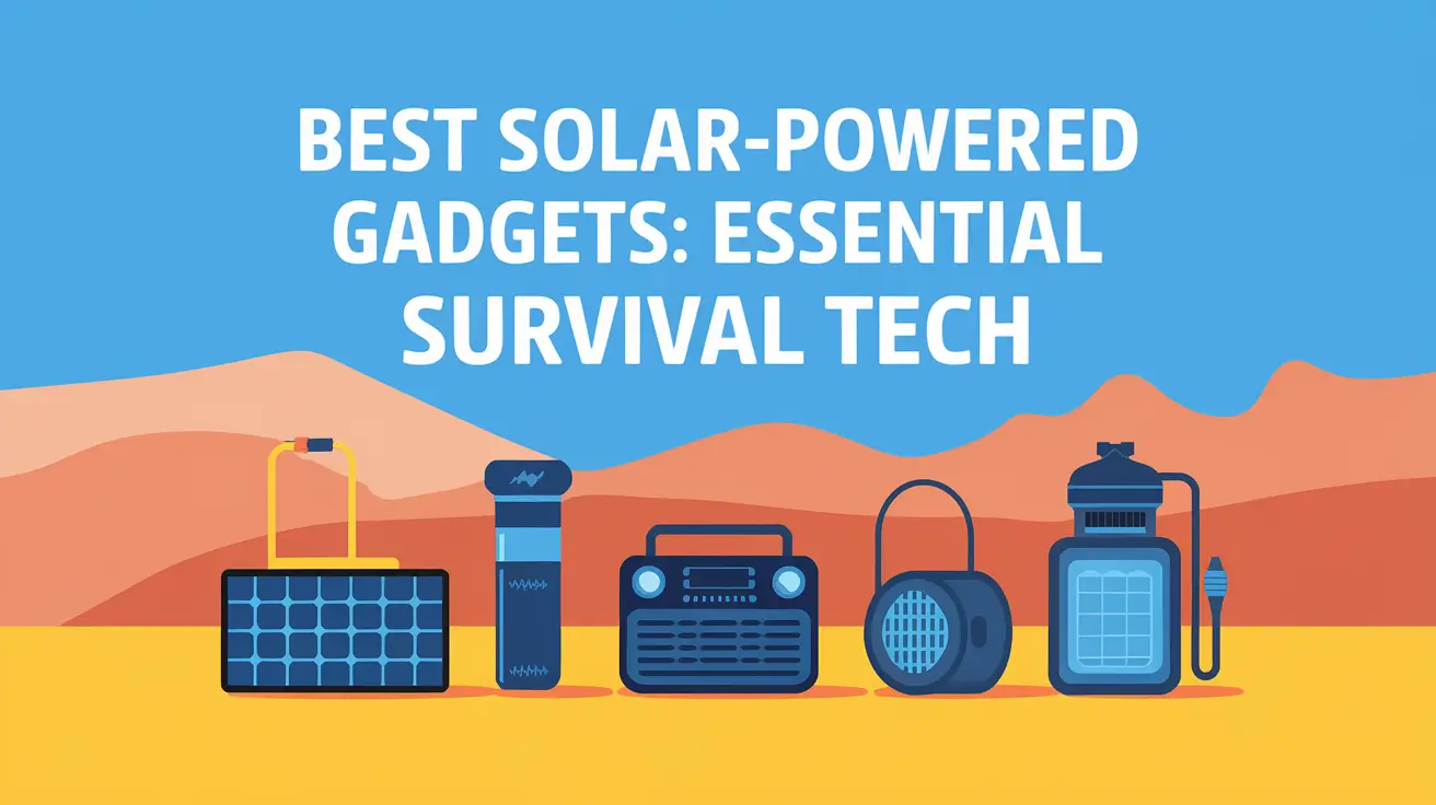 Best Solar Powered Gadgets