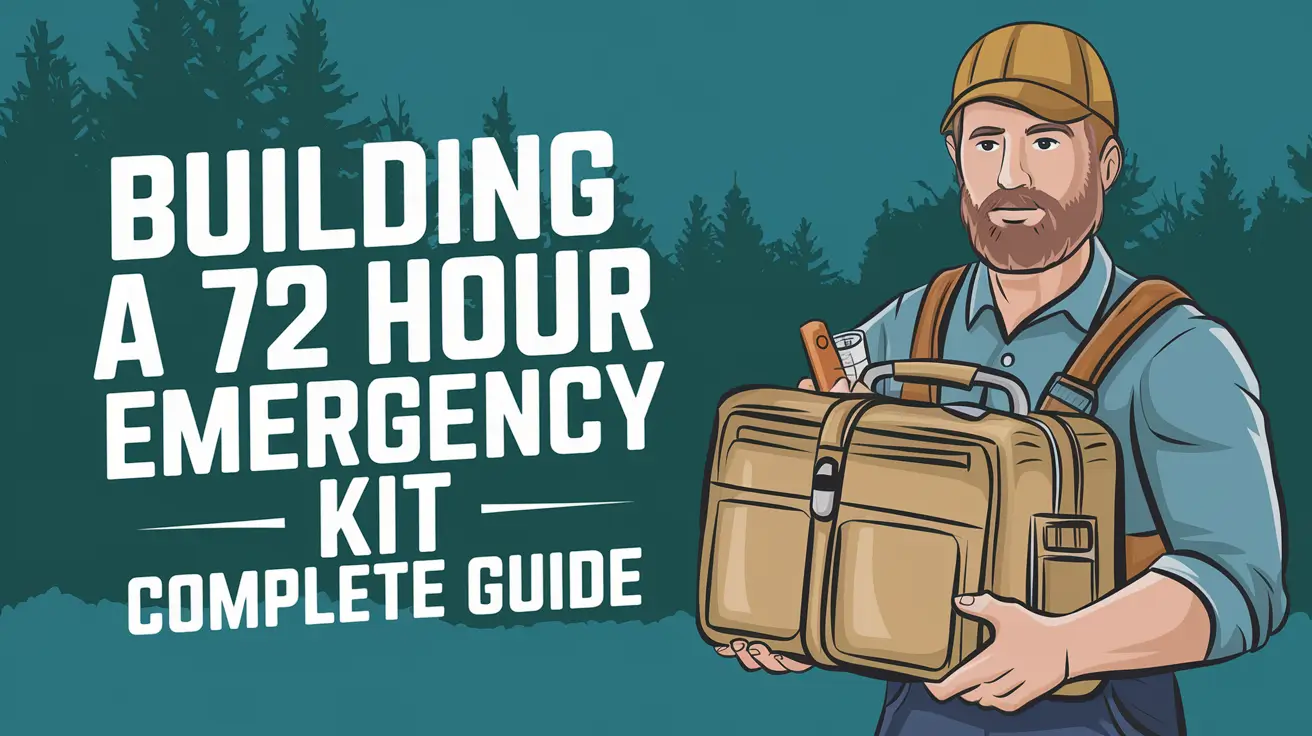 Building A 72 Hour Emergency Kit