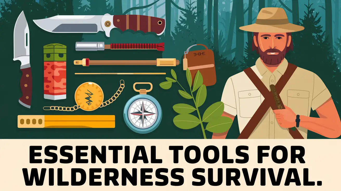 10 Essential Outdoor Survival Tips | Stay Safe Outside 3 Essential Tools for Wilderness Survival