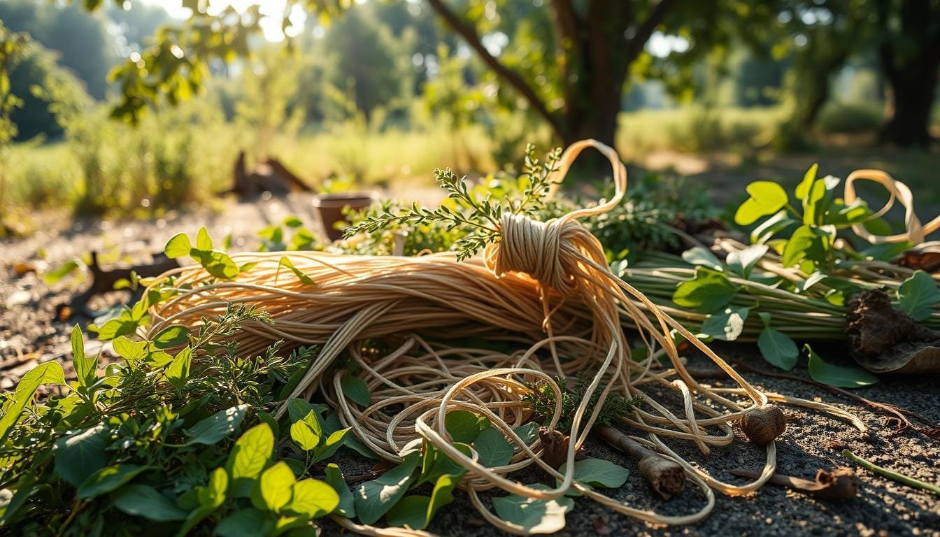 Making Cordage from Plants