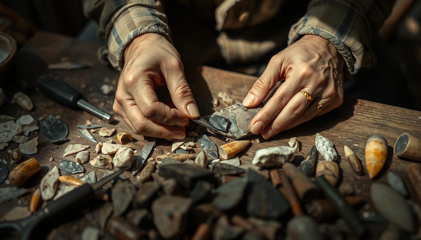 Making and Using a Flint Tool