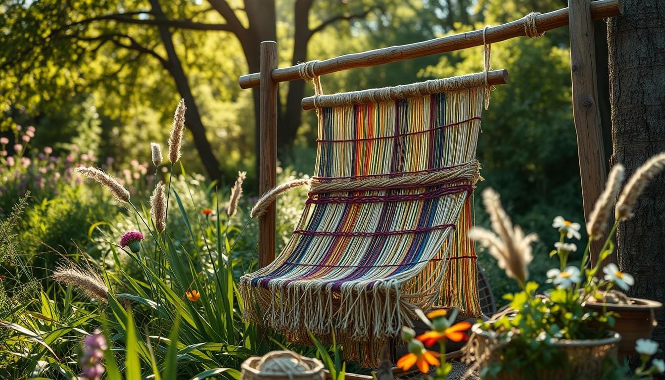 Weaving with Natural Materials