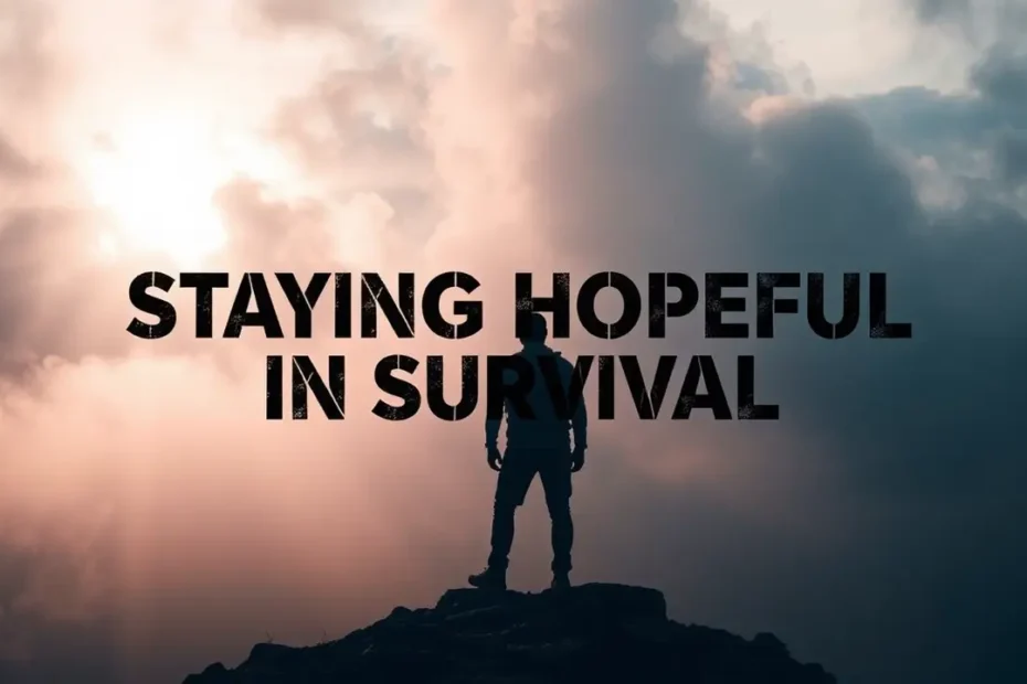 Staying Hopeful in Survival